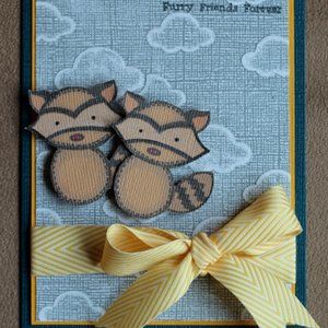 Darice 4” x 6” embossing folder - CLOUDY SKY